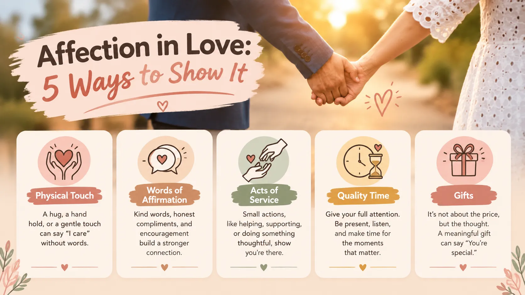 Affection in Love Captions