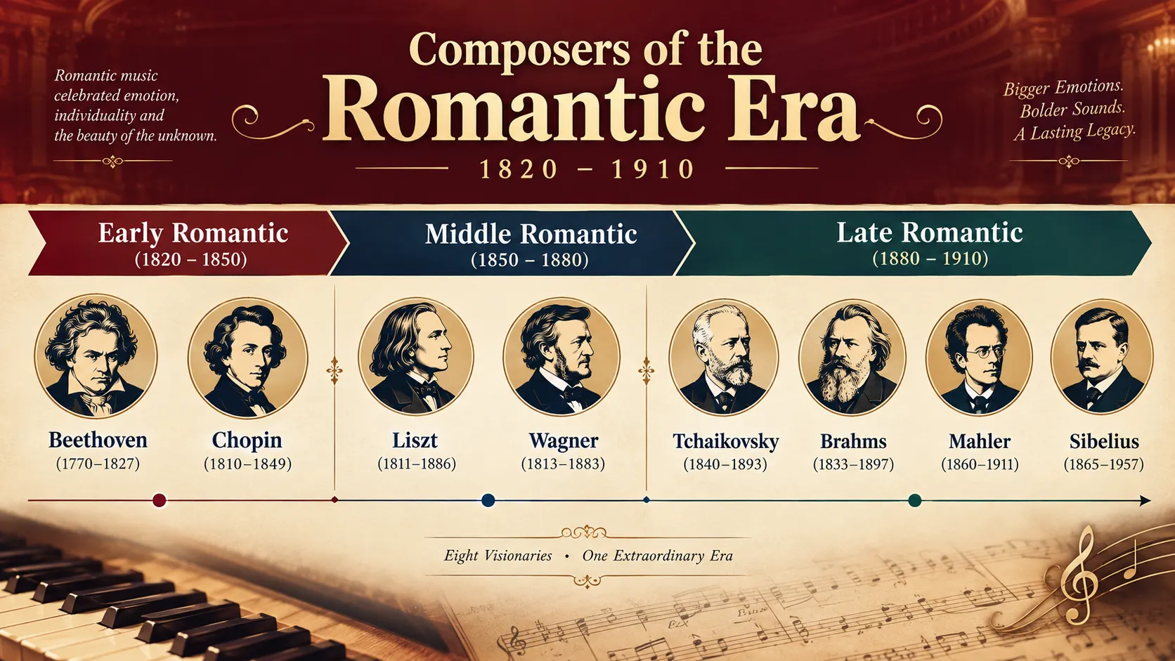 Composers of the Romantic Time Period