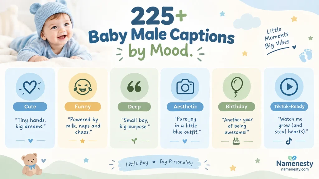 Baby Male Captions 