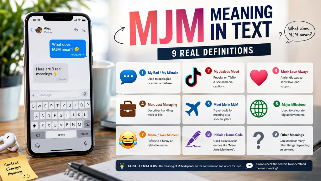 MJM Meaning in Text