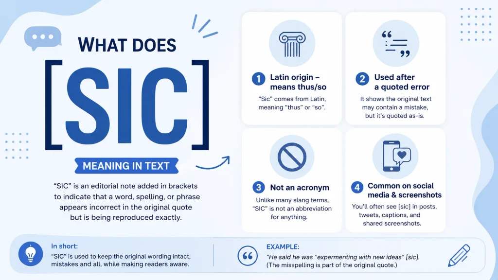 SIC Meaning in Text 