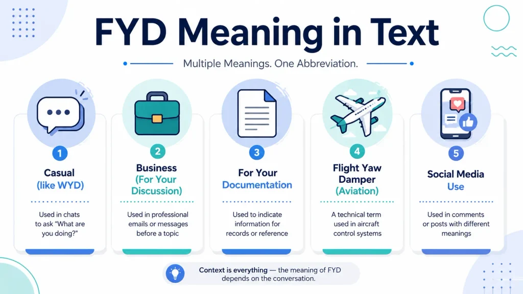 FYD Meaning in Text