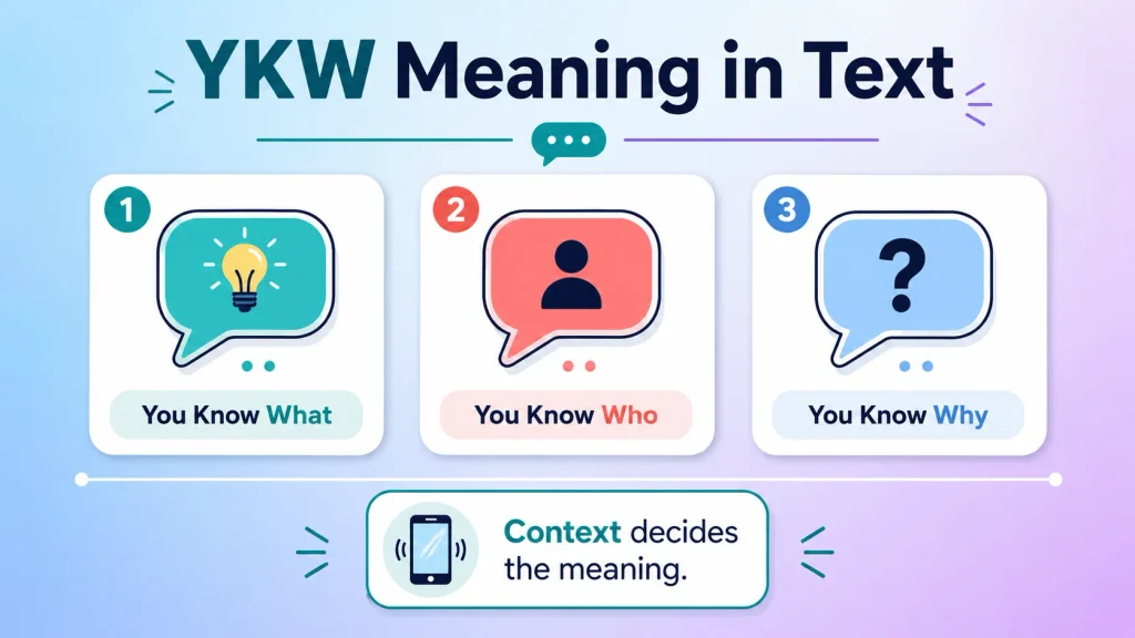 YKW Meaning in Text 