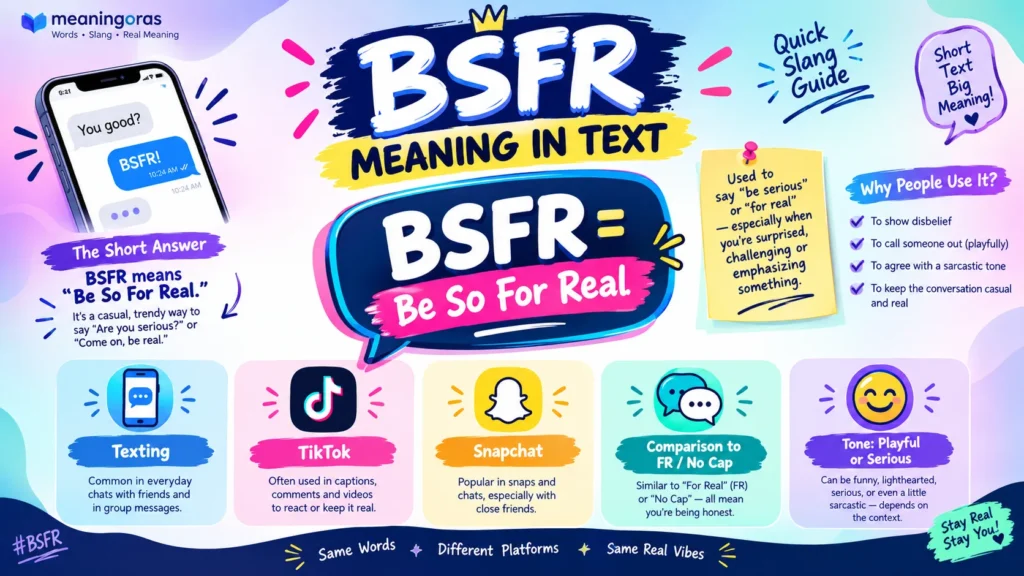 BSFR Meaning in Text