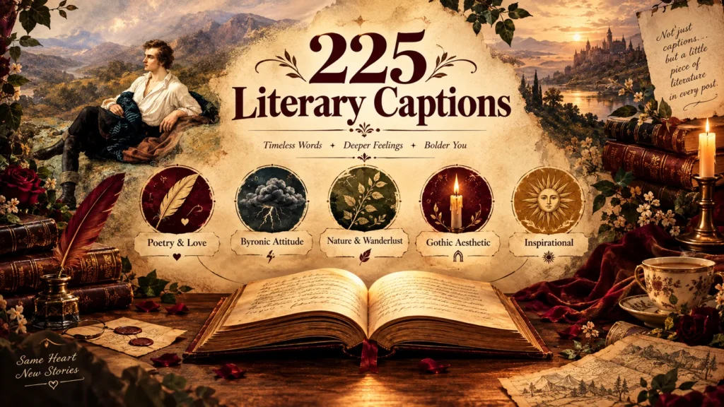 Romantic Period Literature Captions