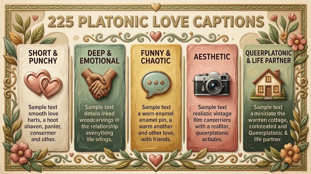 Platonic Love Captions