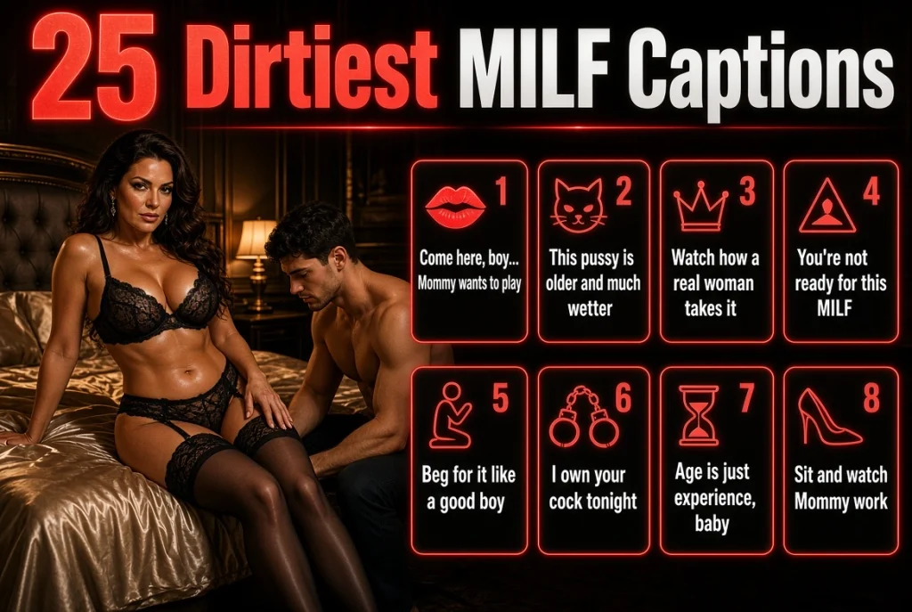 Dirty MILF Captions