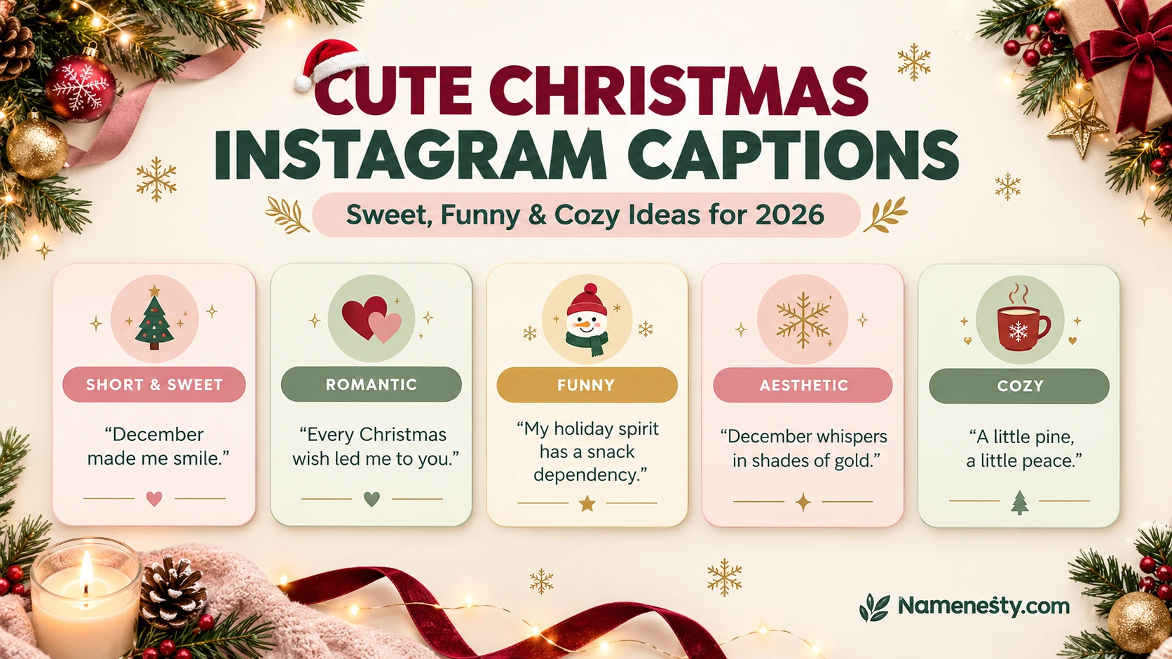 Cute Christmas Instagram Captions