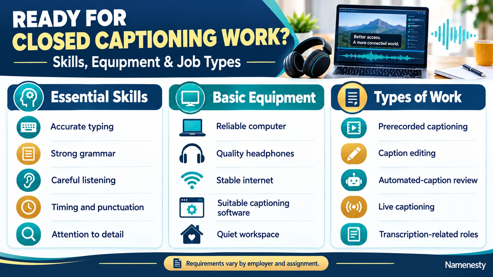 Closed Captioning Jobs