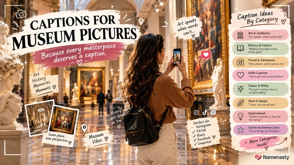 Captions for Museum Pictures