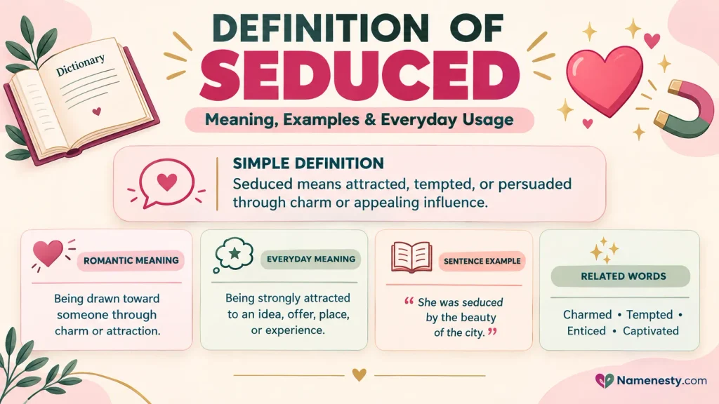Definition of Seduced