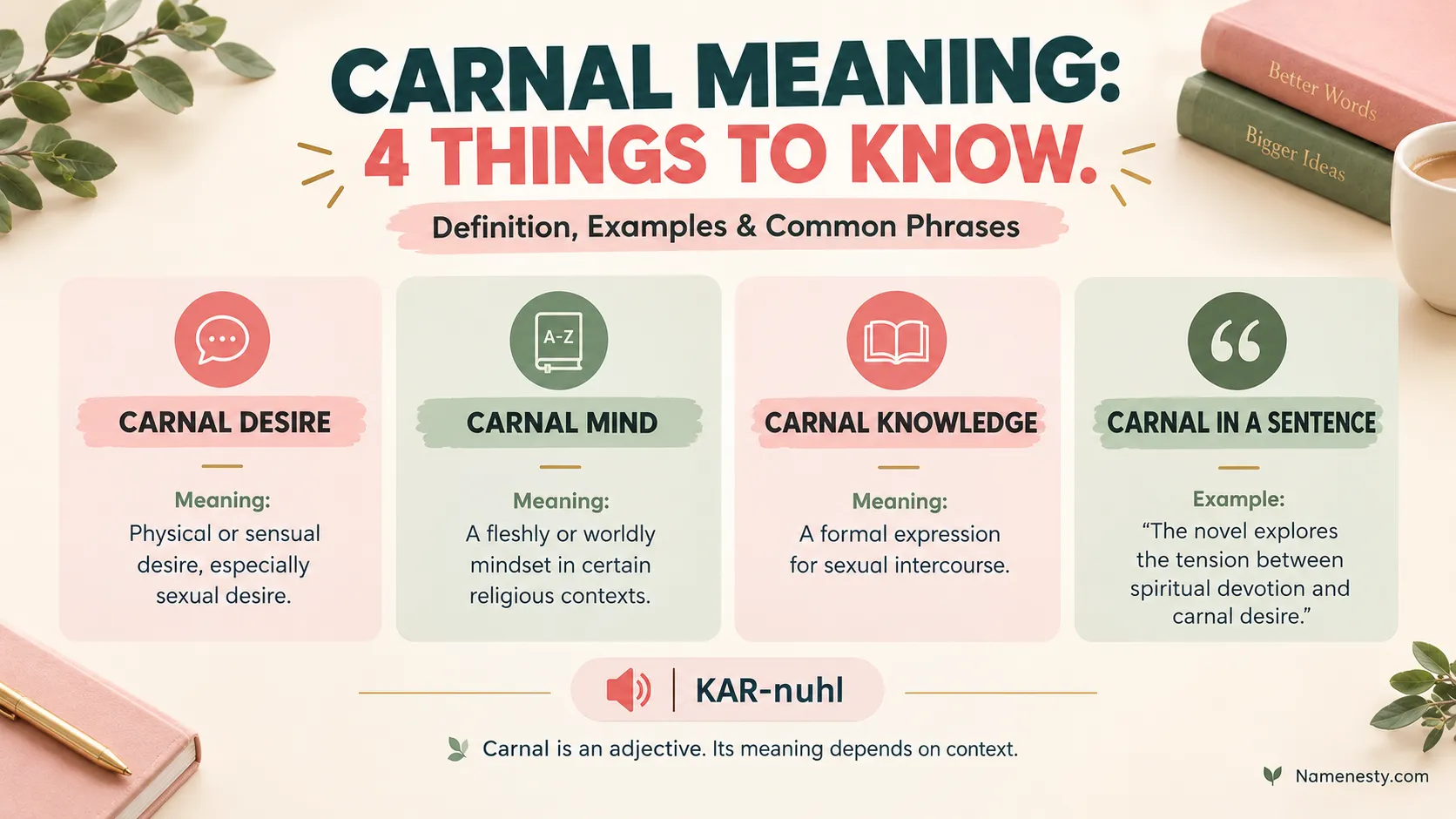 What Does Carnal Mean
