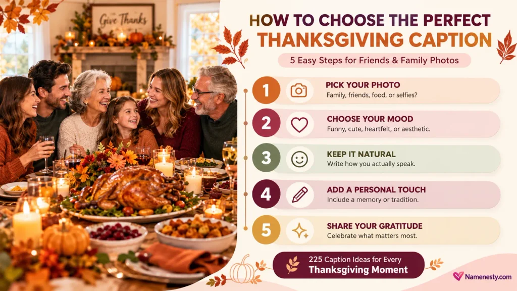 Thanksgiving Instagram Captions for Friends & Family