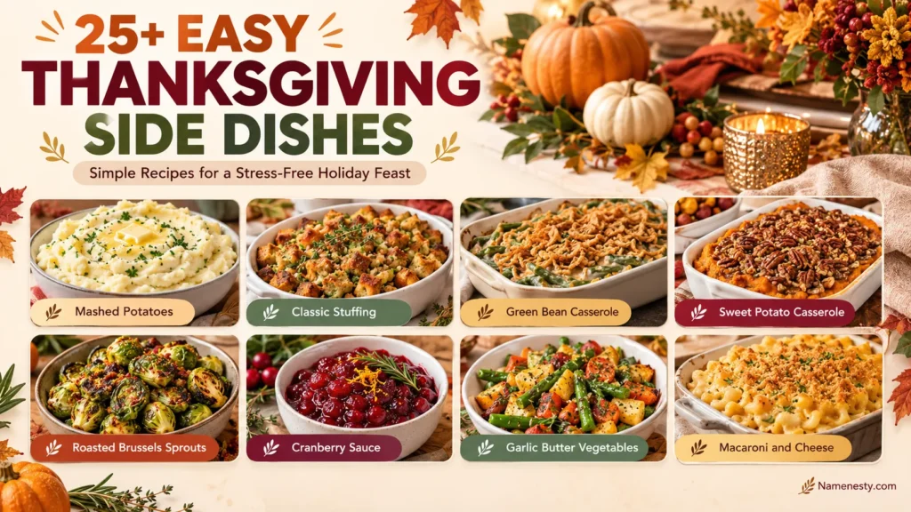 Easy Thanksgiving Dinner Side Dishes