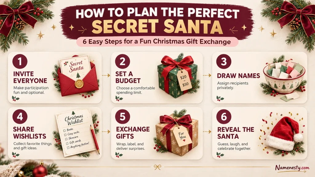 Secret Santa gift exchange ideas and messages