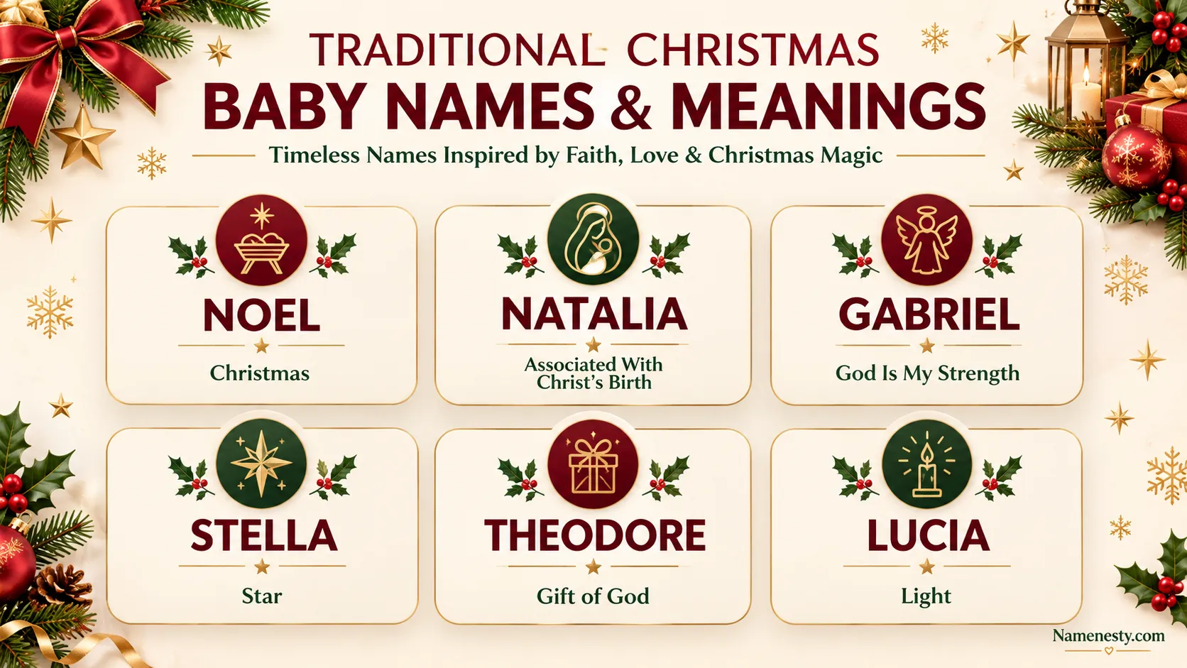 Traditional Christmas Baby Names