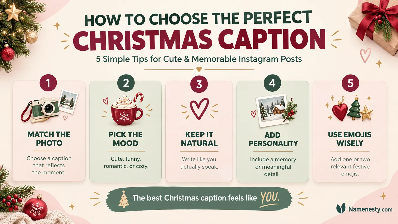Cute Christmas Instagram Captions