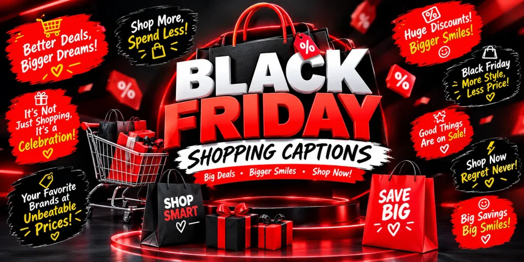 Best Black Friday Shopping Captions