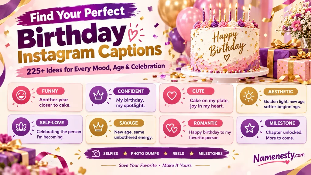 Birthday Instagram Captions