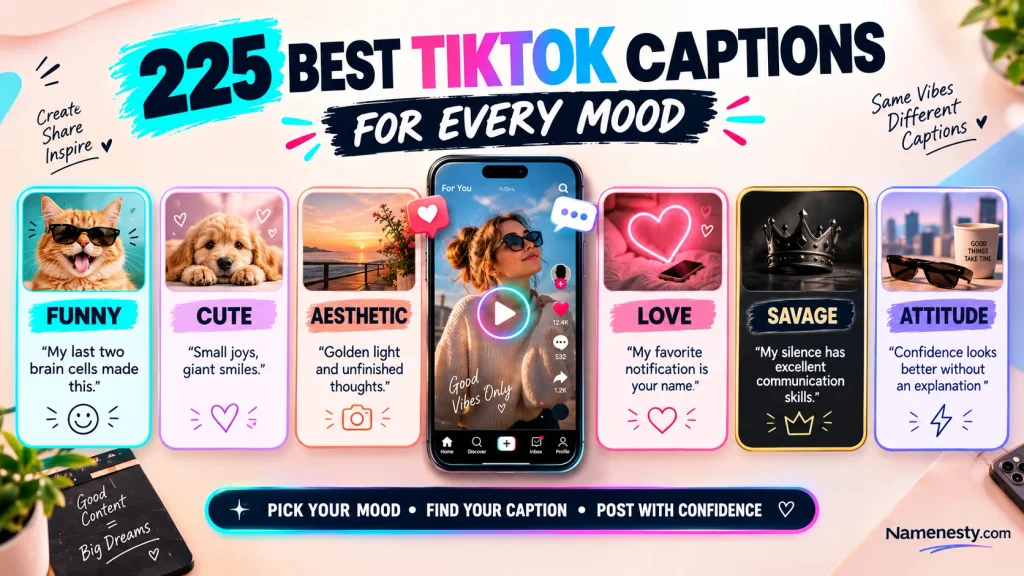 TikTok captions