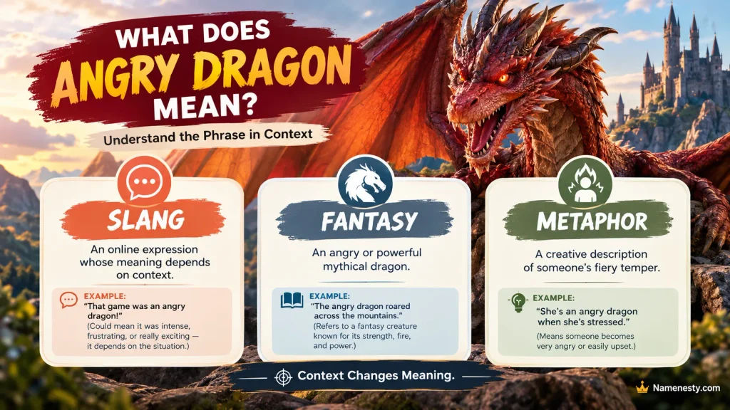 Angry Dragon Meaning