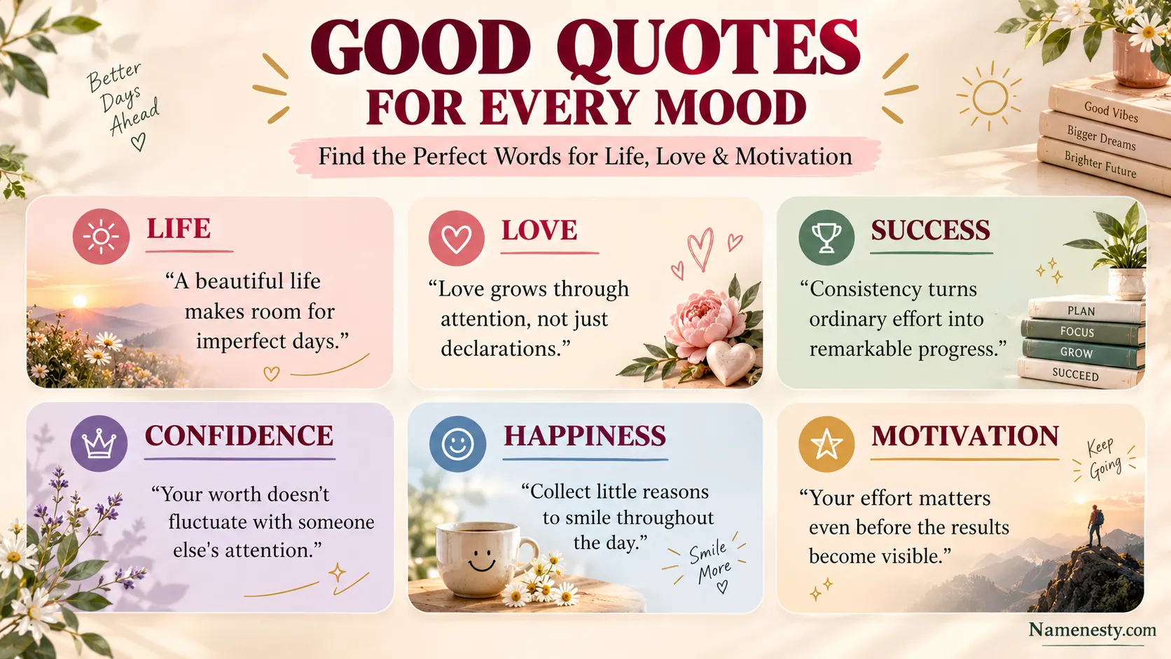 What Are 5 Good Quotes