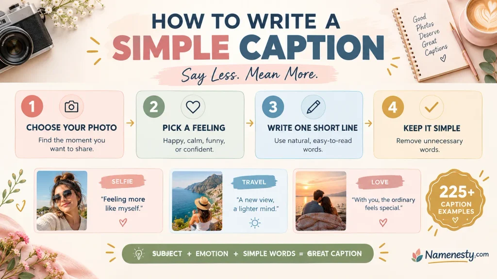 What Is a Simple Caption