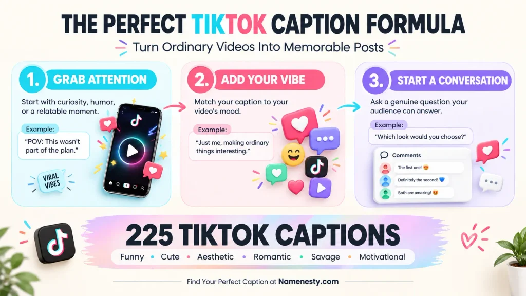 TikTok captions