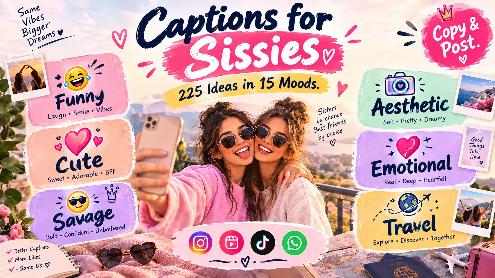 Captions for Sissies