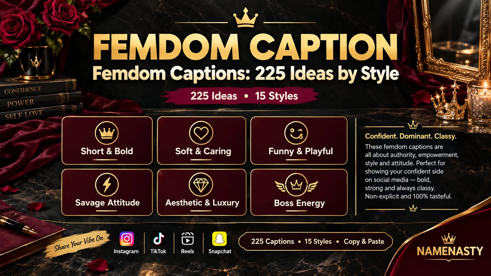 Femdom Captions