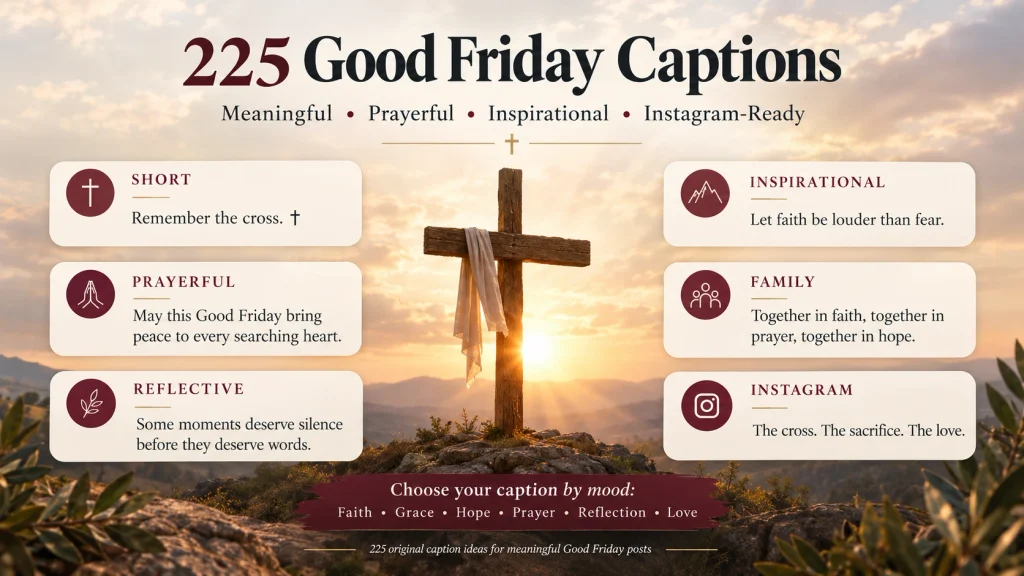 Good Friday Captions