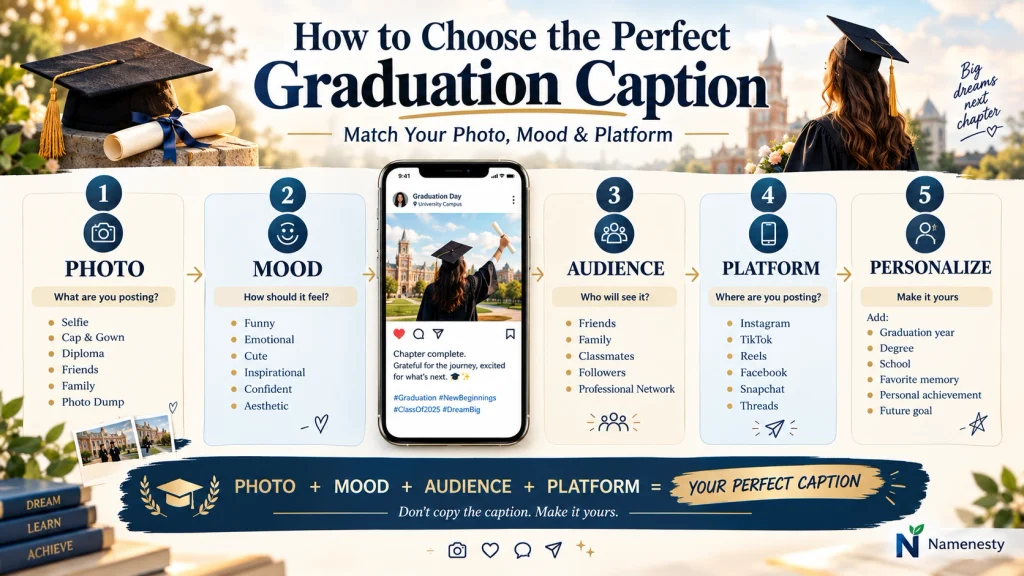 Graduation captions