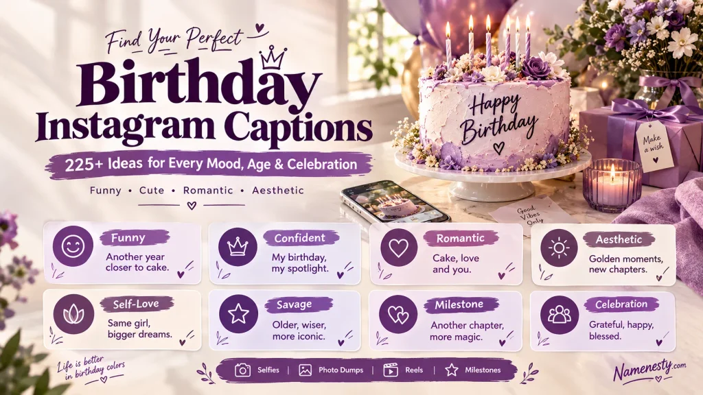 Birthday Instagram Captions