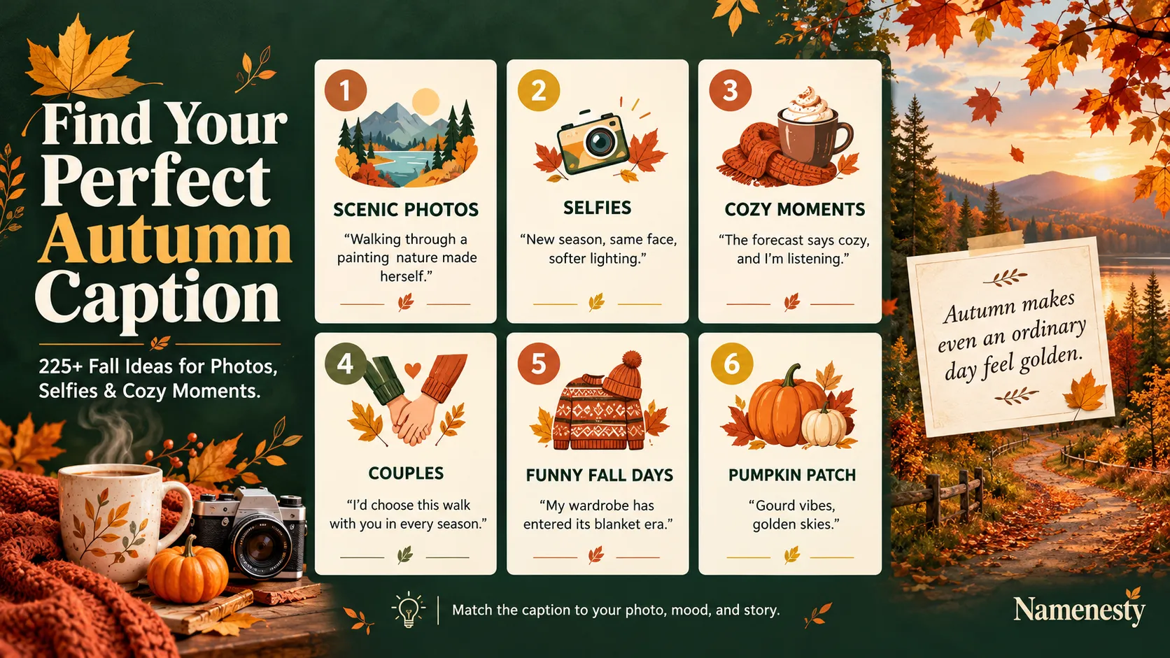 Captions About Autumn