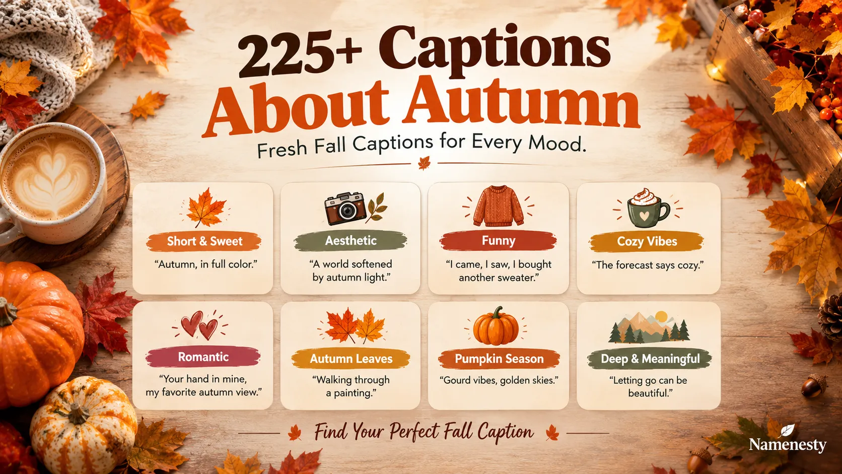 Captions About Autumn