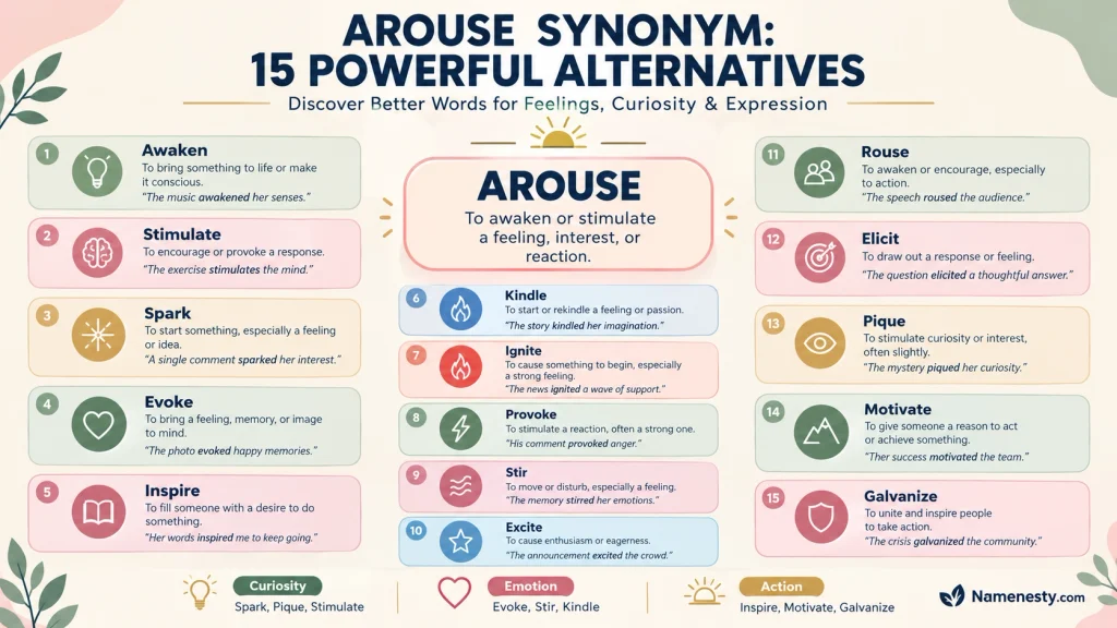 Arouse Synonym