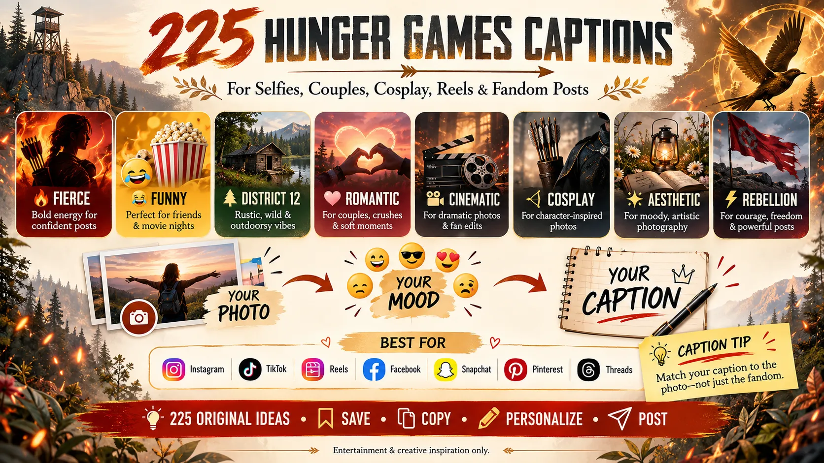 Hunger Games Captions
