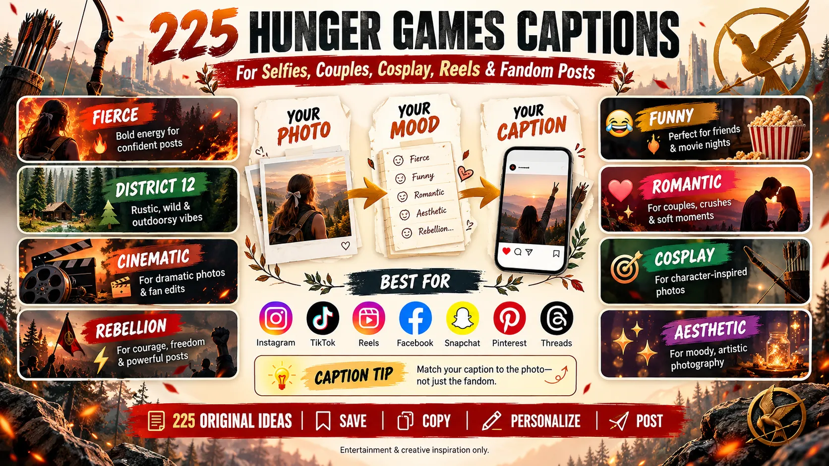 Hunger Games Captions