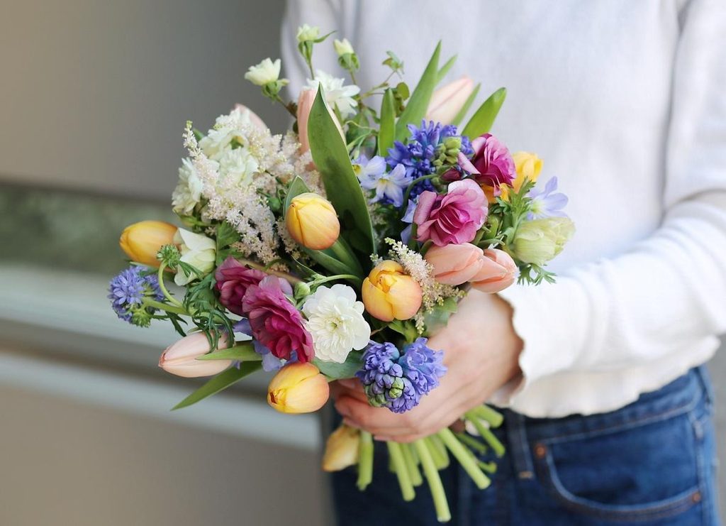 Flower Bouquet Captions