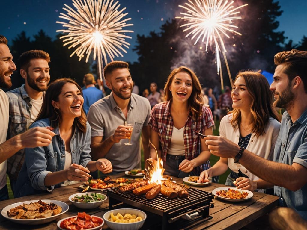 4th of July Captions