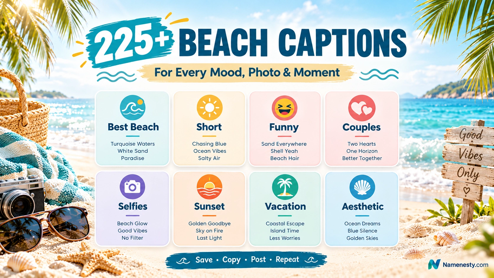 Beach Captions 