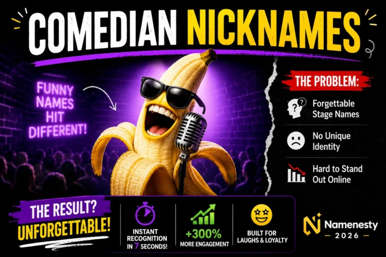 Comedian Nicknames
