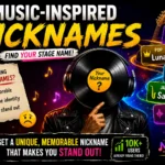 Music-Inspired Nicknames