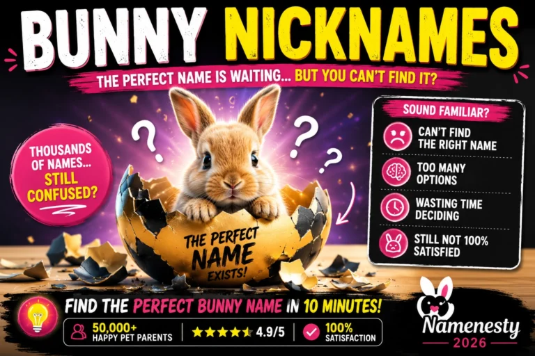 Bunny Nicknames