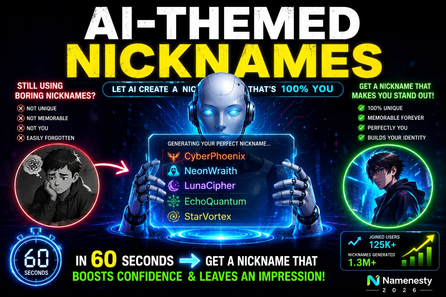 AI-Themed Nicknames