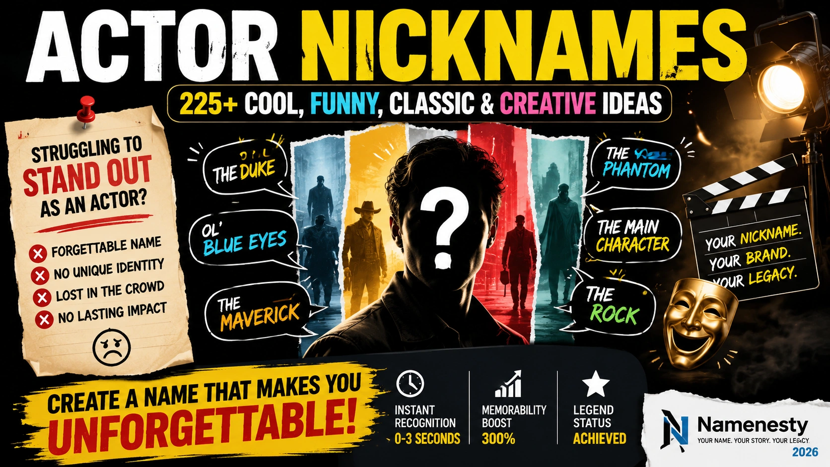 Actor Nicknames,