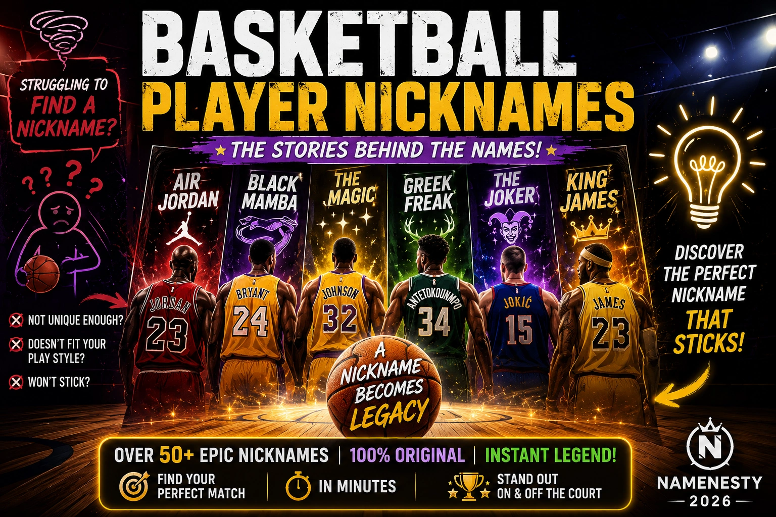 Basketball Player Nicknames