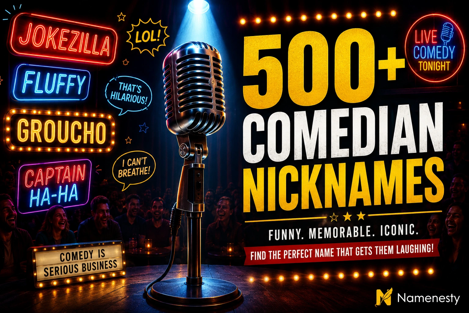 Comedian Nicknames