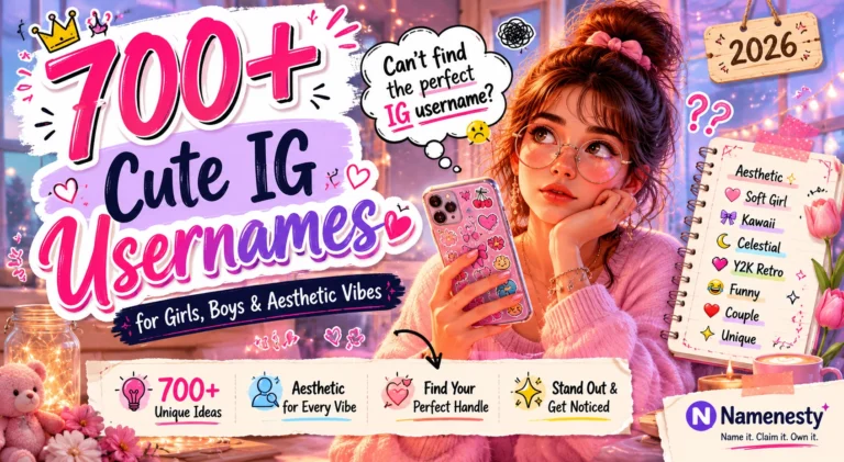 Cute IG Usernames