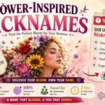 Flower-Inspired Nicknames